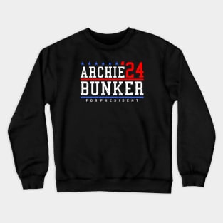 Archie Bunker 24 President Crewneck Sweatshirt